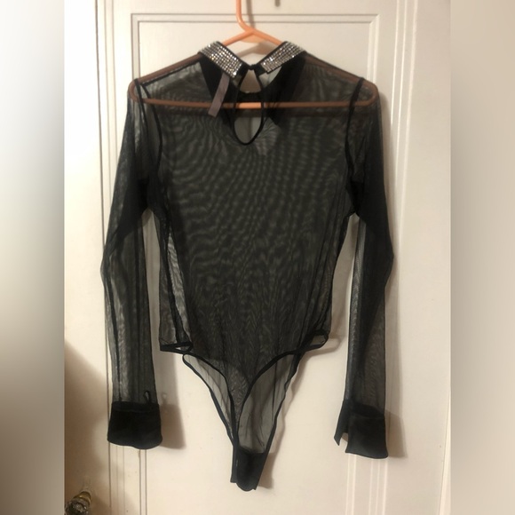 Embellished Sheer Teddy - Picture 5 of 7